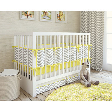 Комплект детского постельного белья Giovanni Shapito 5 предметов Zigzag Yellow 0