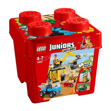 Конструктор LEGO Junior 10667 Стройка 0