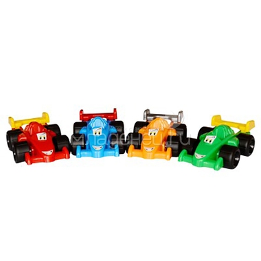 Игрушка ТехноК Машинка Формула Максик, цвет в ассортименте 0