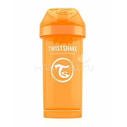 Поильник Twistshake Kid Cup 360 мл (с 12 мес) оранжевый