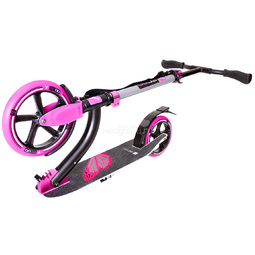 Самокат Y-SCOO RT 230 Slicker Family design Butterfly Pink