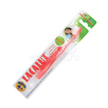 Детская зубная щетка Lacalut Лакалют Kids для детей среднего и старшего возраста от 4-х лет 0