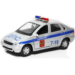 Машинка Autotime LADA KALINA полиция 1:34