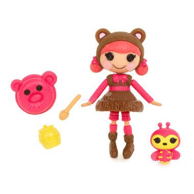 Кукла Mini Lalaloopsy с аксессуарами Teddy Honey Pots 0