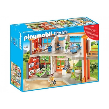 Игровой набор Playmobil Меблированная детская больница 0