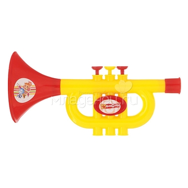 Музыкальный инструмент Играем вместе Труба Фиксики цвет в ассортименте 0