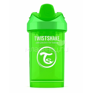 Поильник Twistshake Crawler Cup 300 мл (с 8 мес) зеленый 0