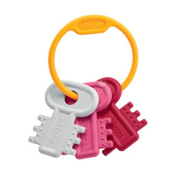 Погремушка Chicco Ключи на кольце цвет розовый