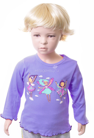 Блузка Детская радуга  с рисунком для девочки Феи  0