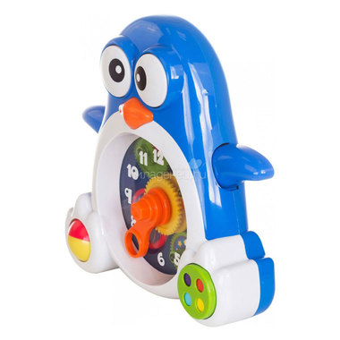 Развивающая игрушка Keenway Пингвиненок-часы 1