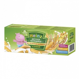 Печенье Heinz 180 гр 6 злаков (с 6 мес)