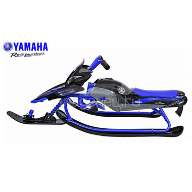Снегокат YAMAHA YM13001 Apex Snow Bike Titanium Black/Blue 3
