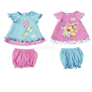 Одежда для кукол Zapf Creation Baby Born Туника с шортиками в ассортименте (2 вида) 0