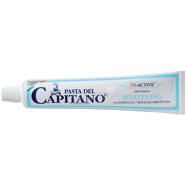 Зубная паста Pasta del Capitano Отбеливающая с активным кислородом 75 мл 0