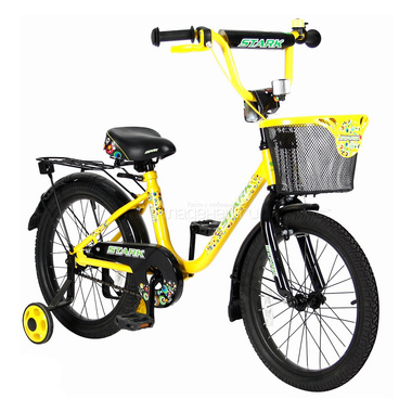 Велосипед двухколесный VeloLider 18" Lider Stark 18U-009 Желтый/Черный 1