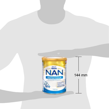 Молочная смесь Nestle NAN Безлактозный 400 гр с 0 мес 4