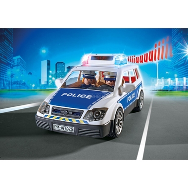 Игровой набор Playmobil Полицейская машина со светом и звуком 3