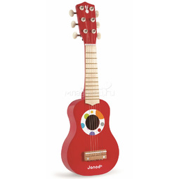 Игрушка Janod Гитара красная