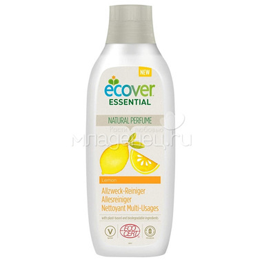 Универсальное чистящее средство Ecover Essential С ароматом лимона 1л 0