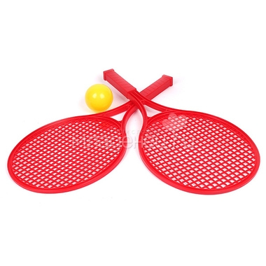 Игровой набор ТехноК Теннис: 2 маленькие ракетки и мячик 0