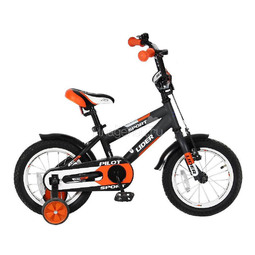 Велосипед двухколесный Velolider 14&quot; Lider Pilot LP14HO Черный/Оранжевый