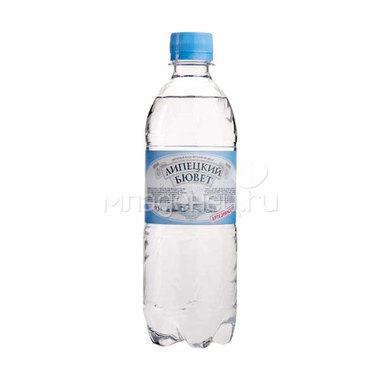 Вода питьевая Липецкий Бювет Негазированная 0,5 л. (пластик) 0