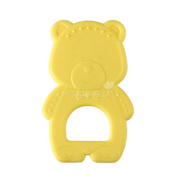 Прорезыватель Happy Baby &quot;Teether Teddy Bear&quot; термоэластичный Желтый  с 3 мес.