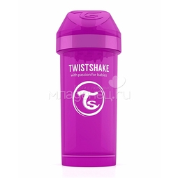 Поильник Twistshake Kid Cup 360 мл (с 12 мес) фиолетовый