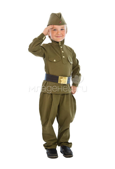 Детский костюм Великой Отечественной Войны  0