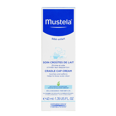 Крем для кожи головы Mustela Bebe при "молочных корочках", 40 мл 0