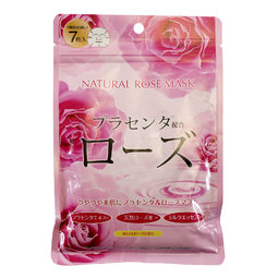 Натуральная маска Japan Gals (7 шт) с экстрактом розы