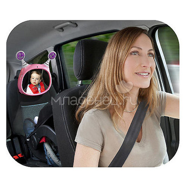 Зеркало для контроля за ребенком Benbat Oly Active Розовый 3