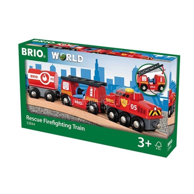 Игровой набор BRIO Пожарный поезд 4