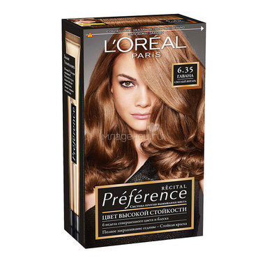 Краска для волос L'Oreal Preference гавана (тон 6.35) 0