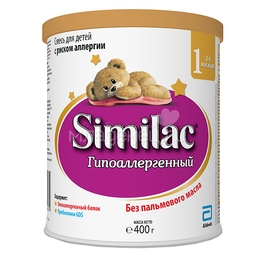 Заменитель Similac Гипоаллергенный 400 гр №1 (с 0 мес)