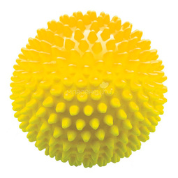 Набор мячей ежиков МалышОК 12 см (в подарочной упаковке) желтый + зеленый