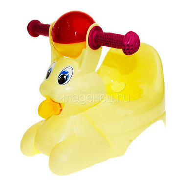 Горшок-игрушка Little Angel Зайчик (жёлтый) 0