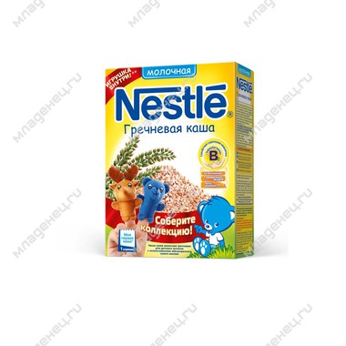 Каша Nestle молочная 250 гр Гречневая (1 ступень) 0