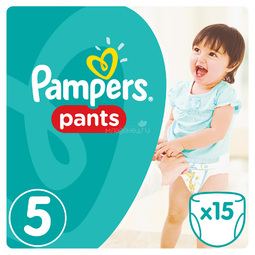 Трусики Pampers Pants Junior 11-18 кг (15 шт) Размер 5