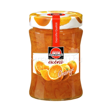 Конфитюр Schwartau Extra 340 гр Апельсин 0