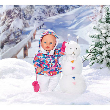 Кукла Zapf Creation Baby Born Интерактивная Зимняя пора, 43 см 2