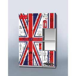 Шкаф Кроватка5 с дверками Британия