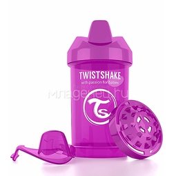 Поильник Twistshake Crawler Cup 300 мл (с 8 мес) фиолетовый
