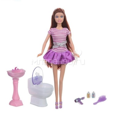 Кукла Defa C аксессуарами в ванной комнате 0