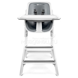 Стульчик для кормления 4moms High-chair Белый/серый