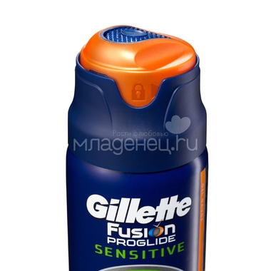 Гель для бритья Gillette Fusion ProGlide 170 мл Active sport для чувствительной кожи 2