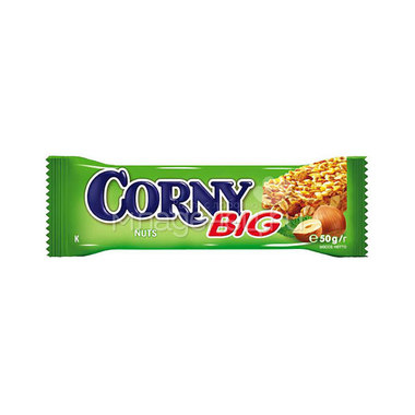 Батончик Corny Big Злаковый 50 гр С лесными орехами 0