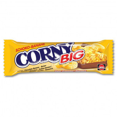 Батончик Corny Big Злаковый 50 гр С бананом и молочным шоколадом 0
