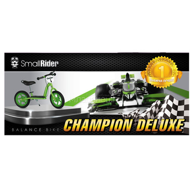 Беговел Small Rider Champion Deluxe Зеленый 1