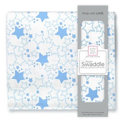 Пеленка муслиновая SwaddleDesigns Blue Starshine